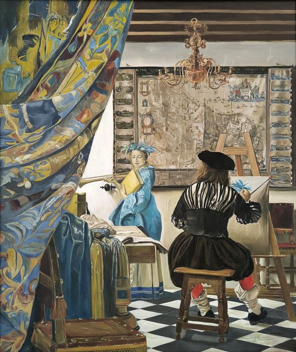 Alegoria malarstwa – Johannes Vermeer