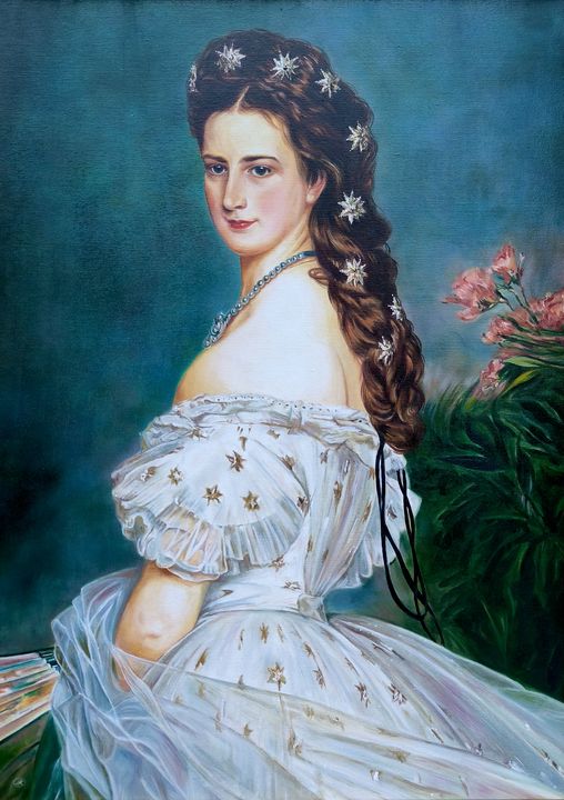 Cesarzowa Elżbieta Austriacka (Sisi) – Franz Xaver Winterhalter