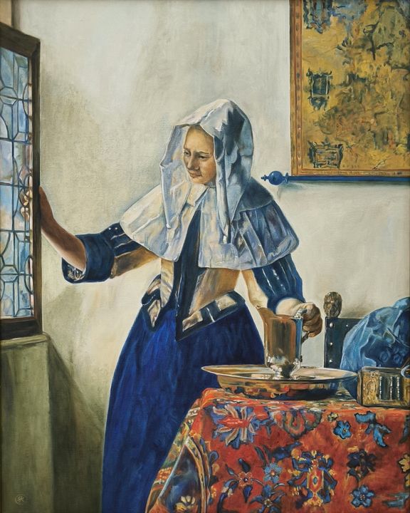 Młoda kobieta z dzbanem – Johannes Vermeer