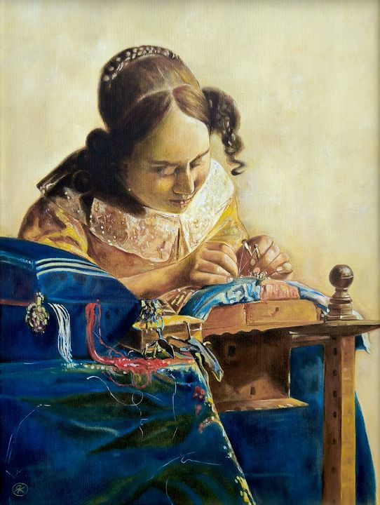 Koronczarka – Johannes Vermeer