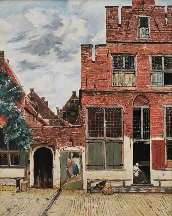 Uliczka – Johannes Vermeer